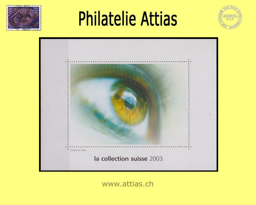 CH 2003 Vignette aus Jahresalbum Post - Auge