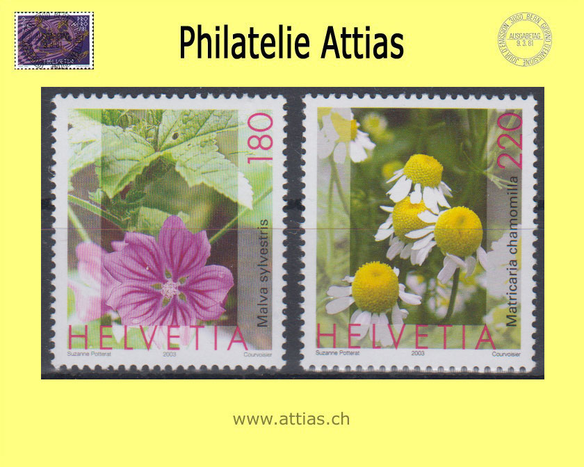 CH 2005 Mallow and Chamomile 1.80+2.20 Change of teeth MNH