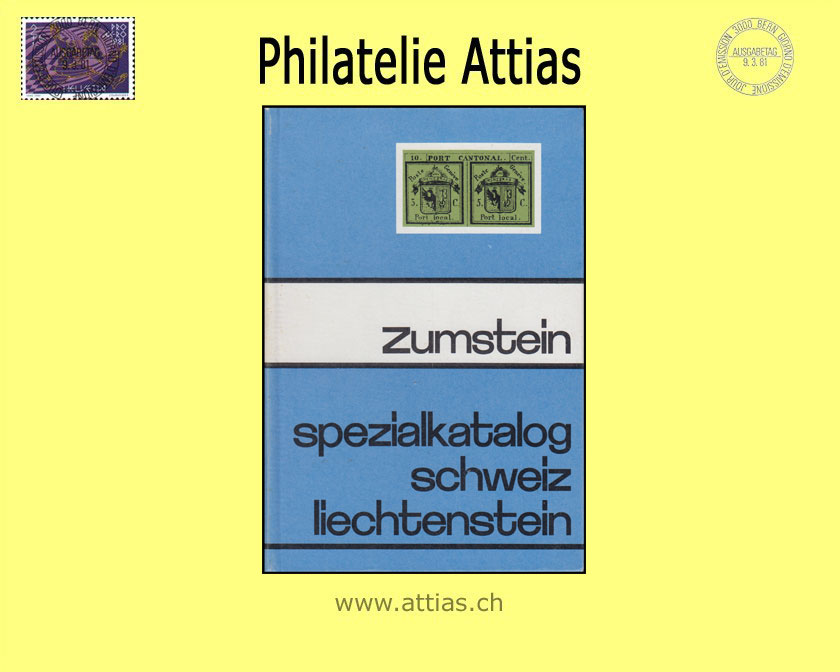 Katalog Zumstein: Spezialkatalog - Die Briefmarken Schweiz-Liechtenstein 1968
