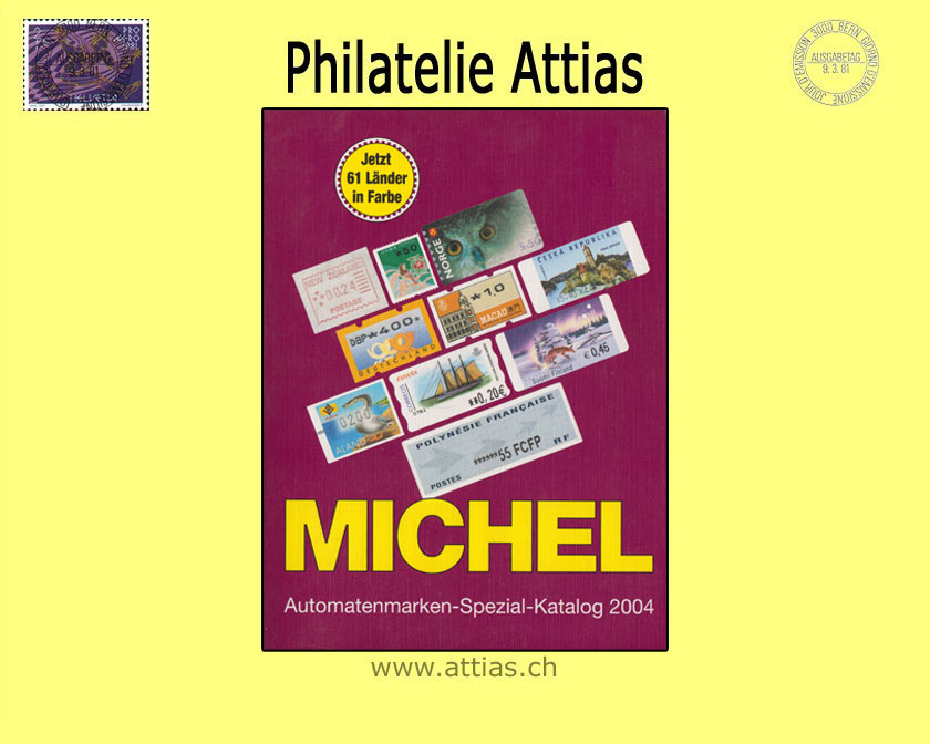 Katalog Michel Spezial Automatenmarken 2004