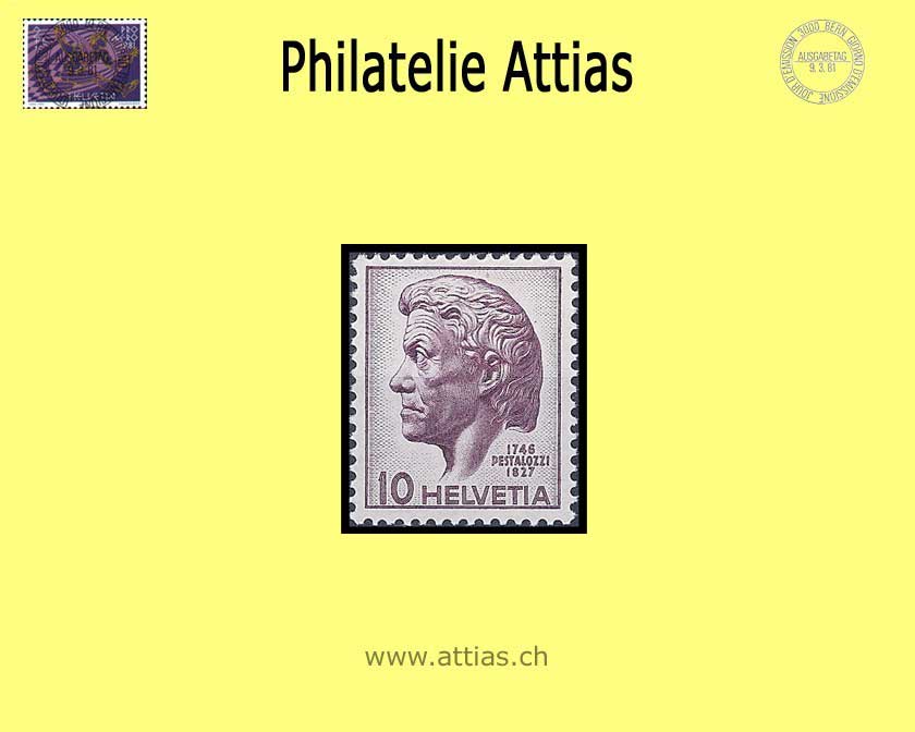 CH 1946 275 Pestalozzi MNH