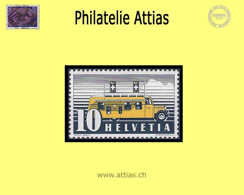 CH 1946 276 Automobilpostbüro II Postfrisch