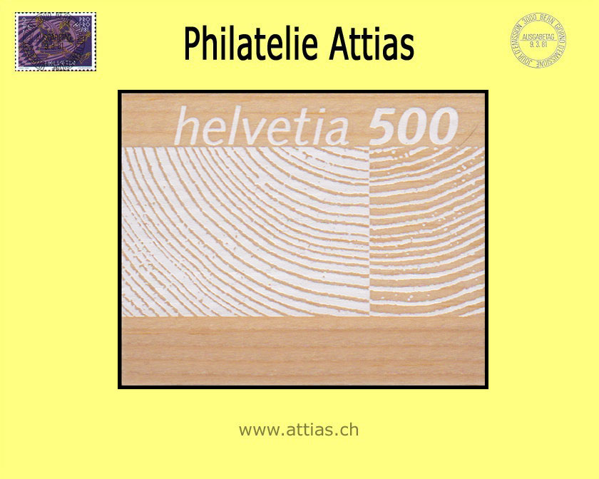 CH 2004 1033 Rohstoff Schweizer Holz Sondermarke  Postfrisch