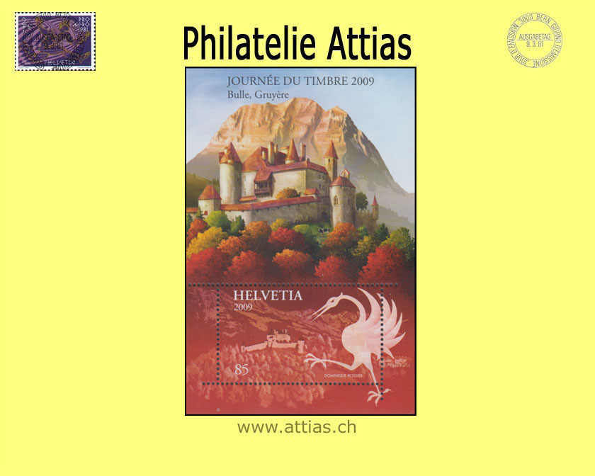 CH 2009 1329 (Bl.45) Block TdB Bulle  Postfrisch