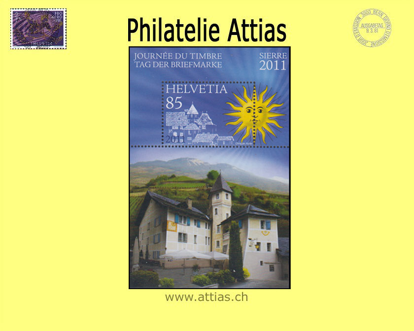 CH 2011 1412 (Bl.48) Block TdB Sierre  Postfrisch