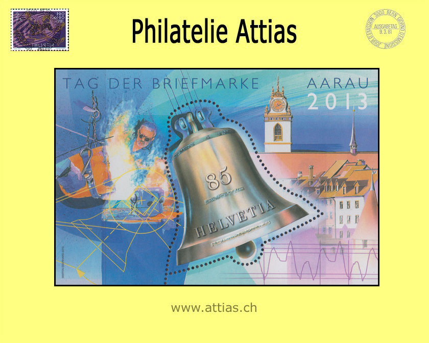 CH 2013 1488 (Bl.55) Block TdB Aarau  Postfrisch