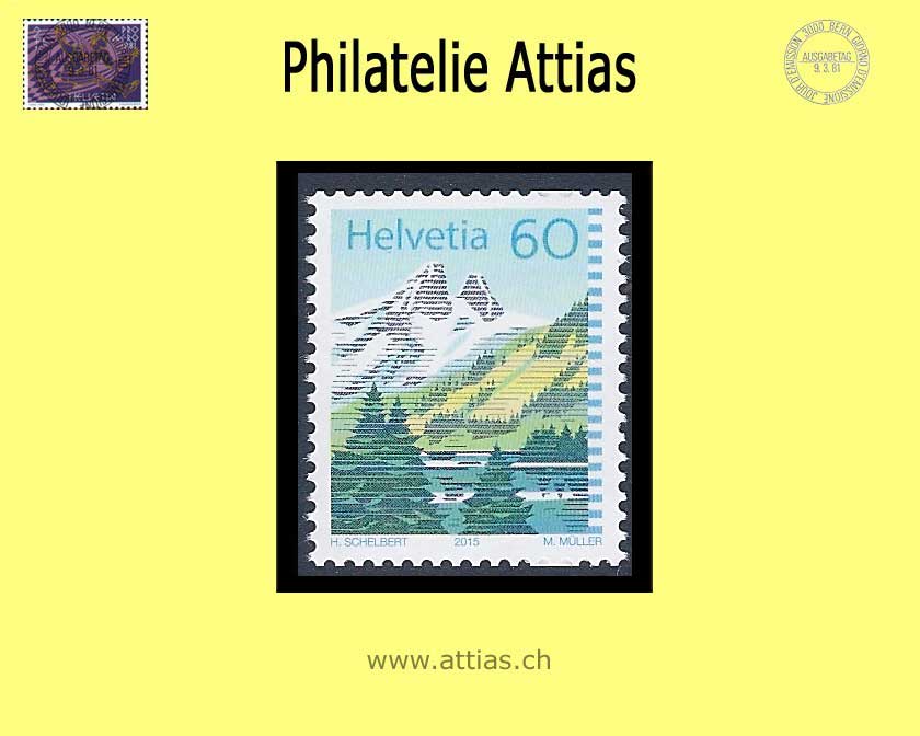 CH 2015 837B Lac de Tanay Reprint MNH - correction tooth