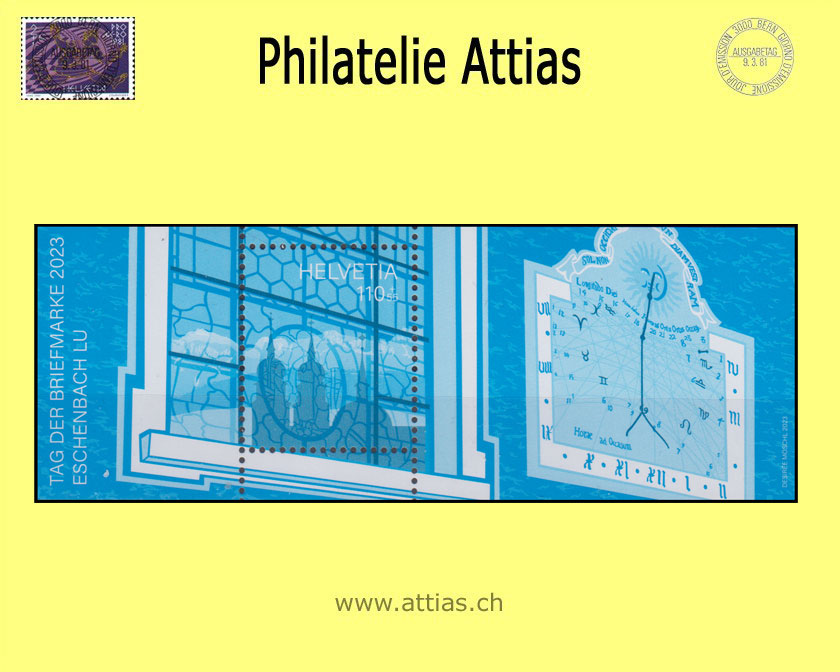 CH 2023 W134 (Bl.103) Block TdB Eschenbach LU  Postfrisch