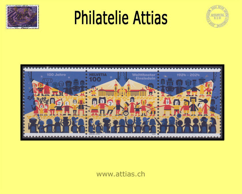 CH 2024 2009 100 Jahre Welttheater Einsiedeln Postfrisch