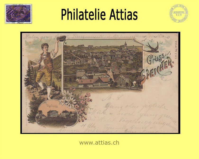 PC Speicher AR color-litho Gruss aus