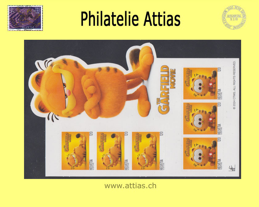 CH 2024 The Garfield Movie - Spezialbogen -  Postfrisch