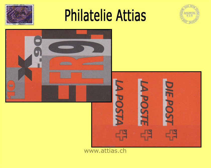 CH 1995 MH A-Post -.90 (0-97) Postfrisch