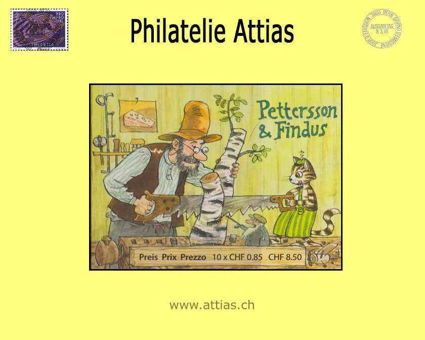 CH 2011 MH Pettersson & Findus (0-127) Postfrisch