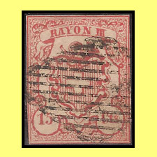 Rayon III 19 ziegelrot (Centimes)