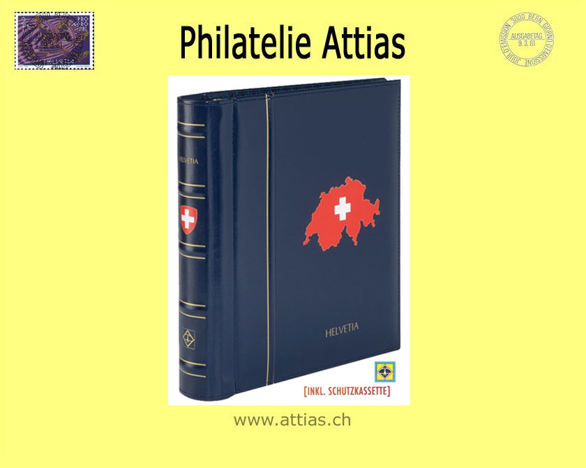 LT CH Classic. Drehstabbinder mit Länderprägung HELVETIA (blau)