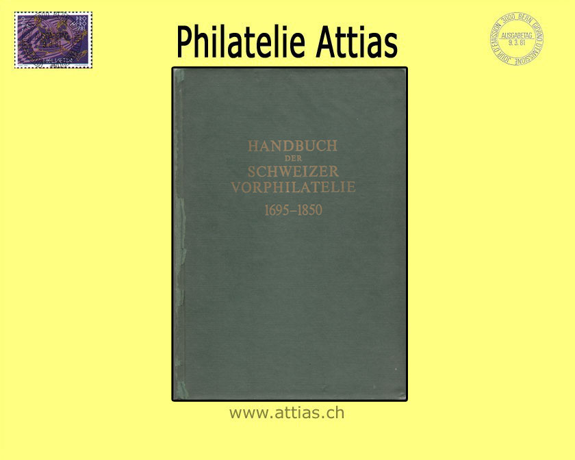 Literatur Winkler: Handbuch Schweizer Vorphilatelie 1695-1850
